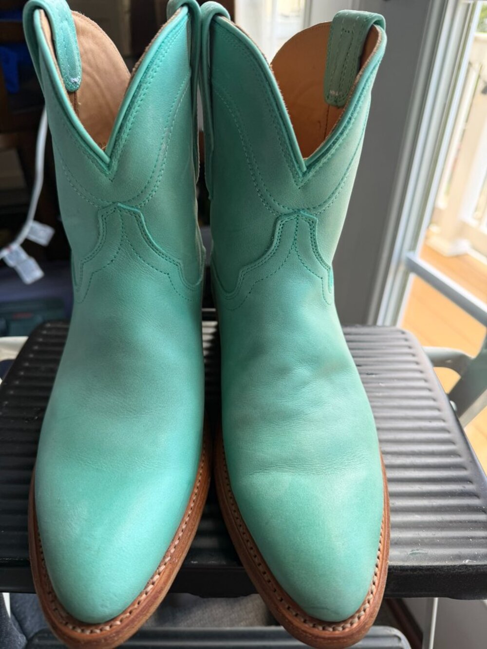 Tecovas The Lucy Teal Western Boots 7B